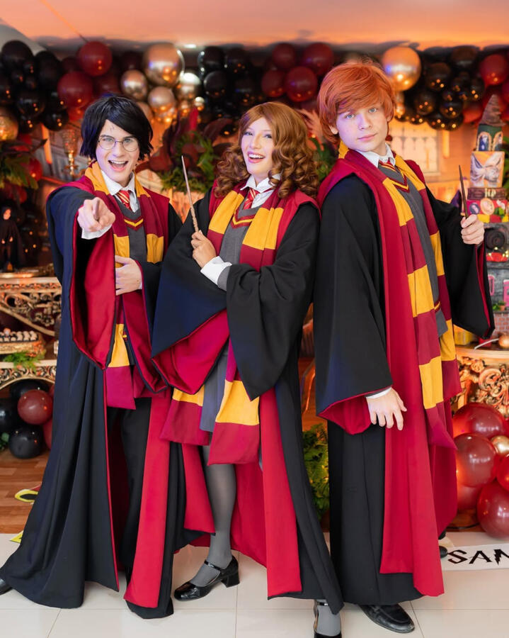 Personagens vivos Harry potter Personagens vivos Harry potter